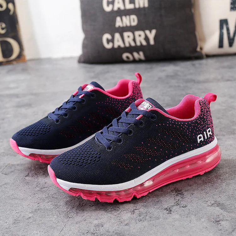 Leichte Unisex-Reisesneaker aus atmungsaktivem Flyknit – ideal für Paare