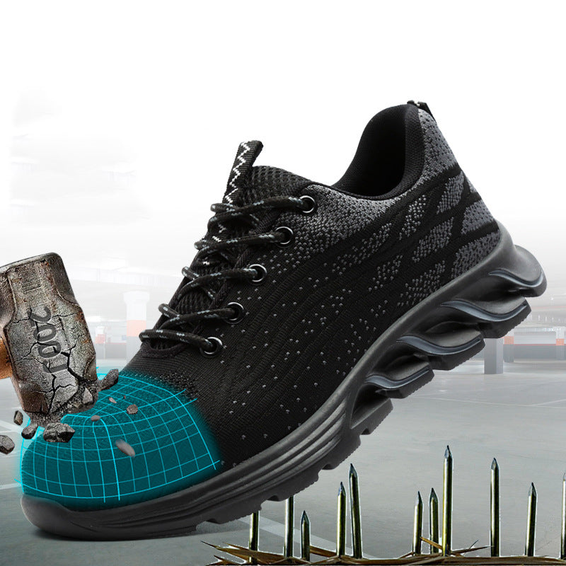 Sicherheitsschuhe Herren-Sneaker mit Stahlkappe