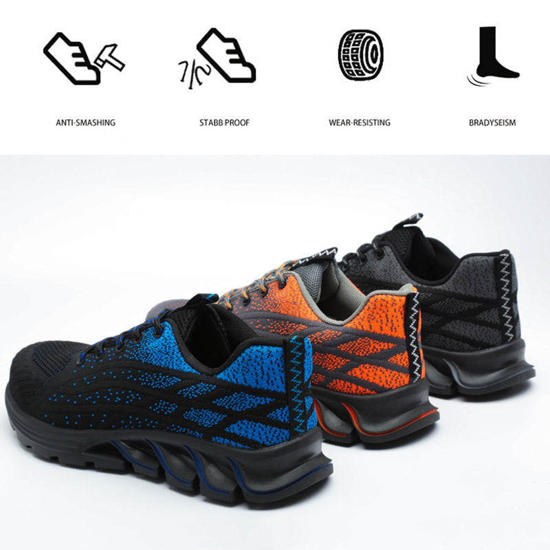 Sicherheitsschuhe Herren-Sneaker mit Stahlkappe
