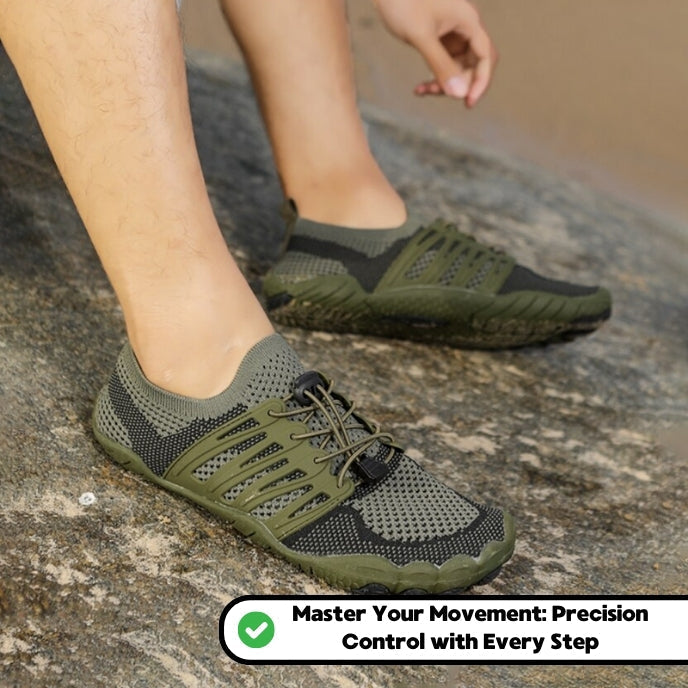 Rutschfeste Barfuß-Orthopädieschuhe für alle Umgebungen - Grün