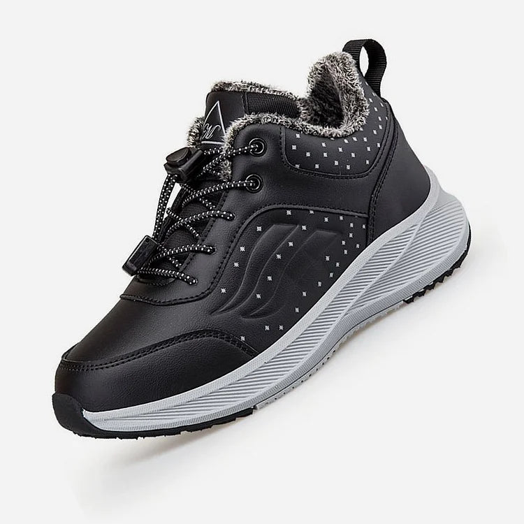 Warme rutschfeste und bequeme Wanderschuhe aus Samt