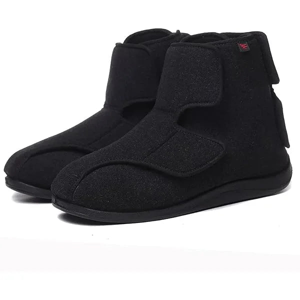 Orthopädische warme verstellbare extra breite Stiefel