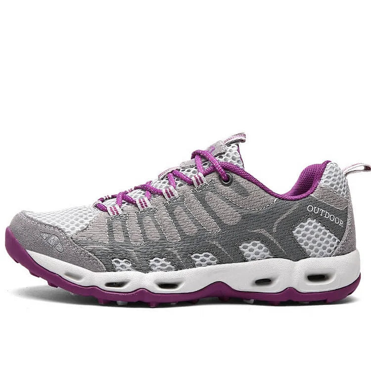Komfort-Wanderschuhe mit orthopädischer Sohle