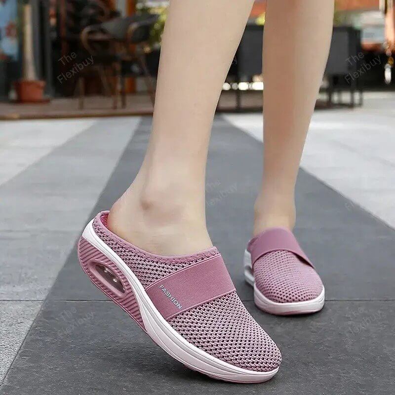 Damenschuhe mit innovativer Luftkissentechnologie