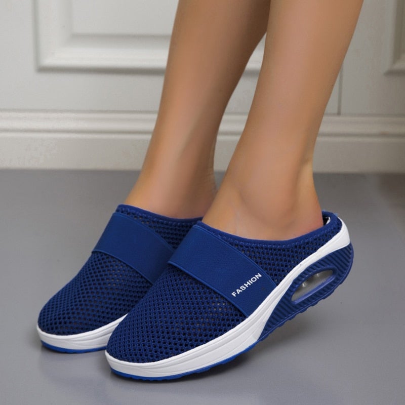 Damenschuhe mit innovativer Luftkissentechnologie