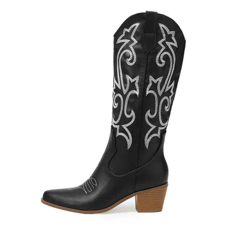 Weitermachen mit Cowboystiefeln