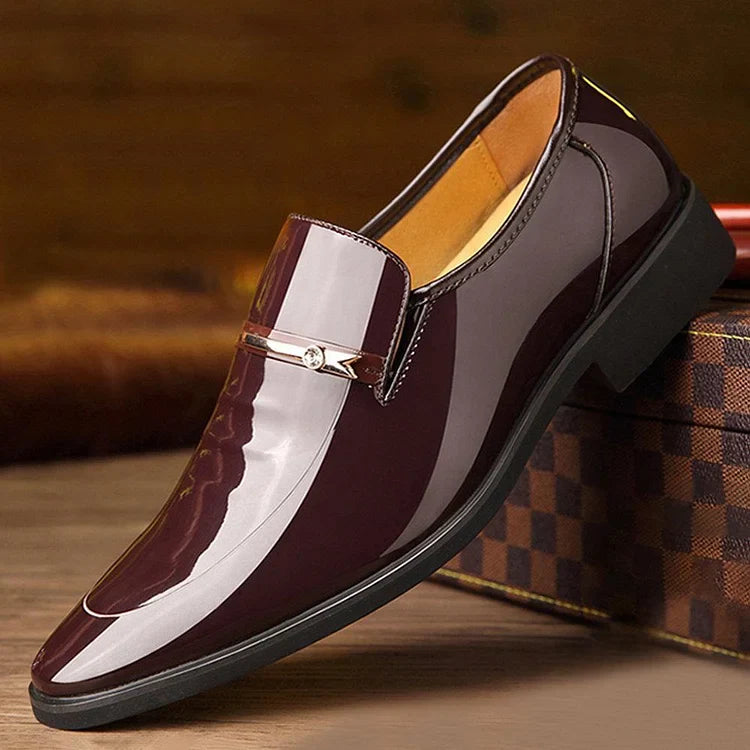 Herren Mikrofaser Leder Loch Atmungsaktive Freizeitschuhe für formelle Anlässe