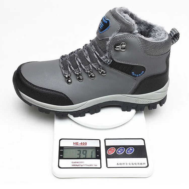 Orthopädische Herren Winter Outdoor Sports Schnürstiefel Wanderschneestiefel