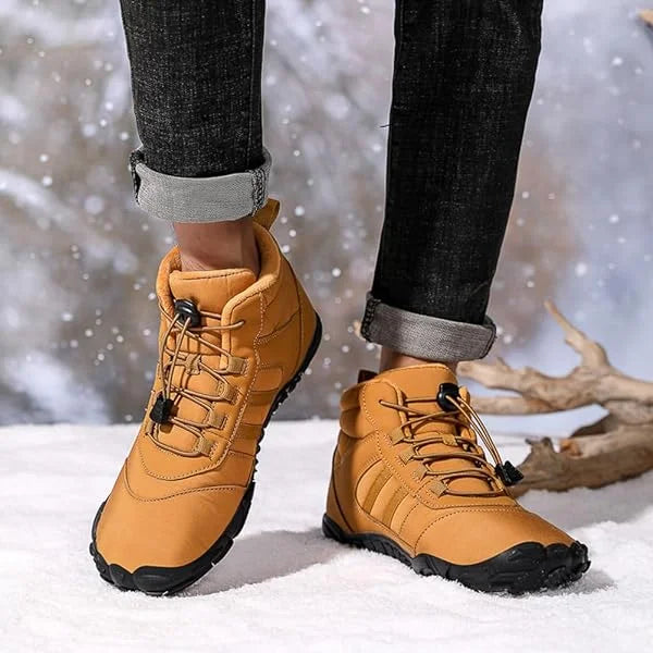 Wasserdichte Winter-Wanderstiefel mit warmem Plüschfutter