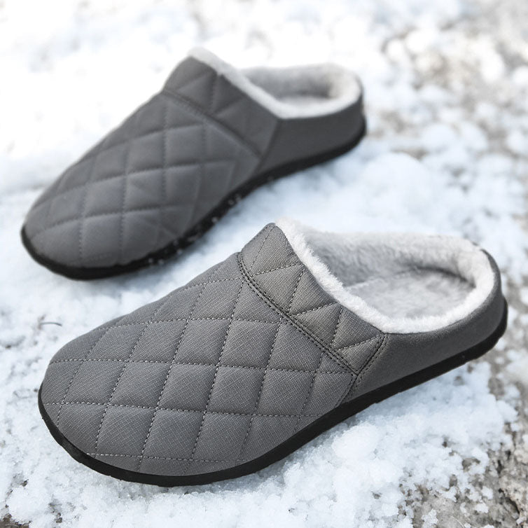 Baumwollpantoffeln Indoor One Pedal Lazy Shoes