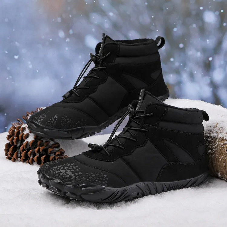 Winter Barfußschuhe Outdoor Warme und wasserdichte Schneestiefel