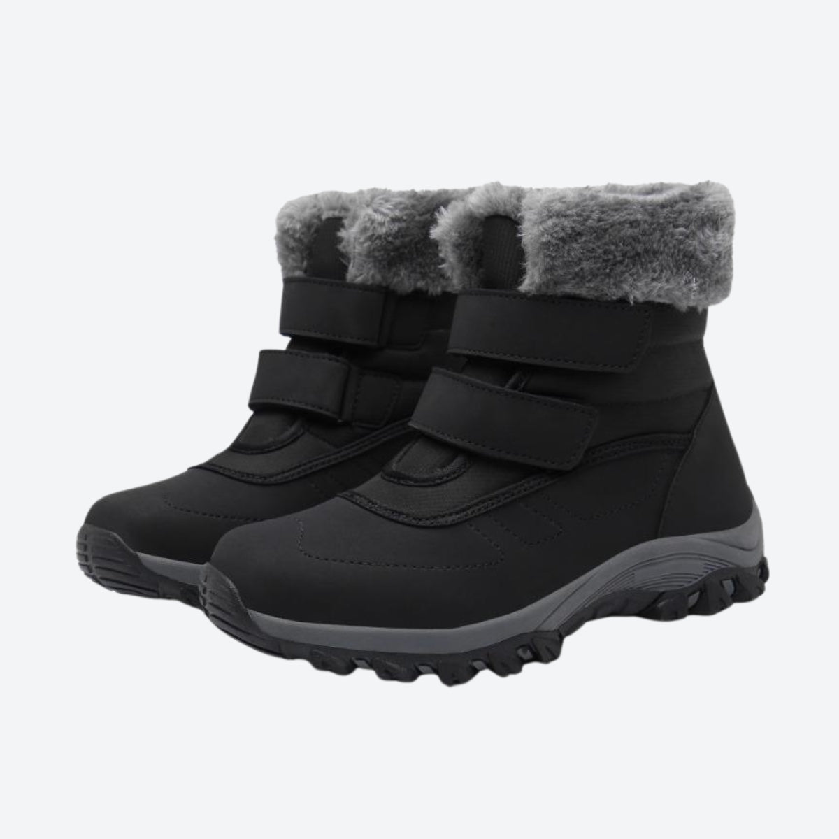 Wasserdichte Outdoor-Wanderstiefel für Damen mit Plüschkragen