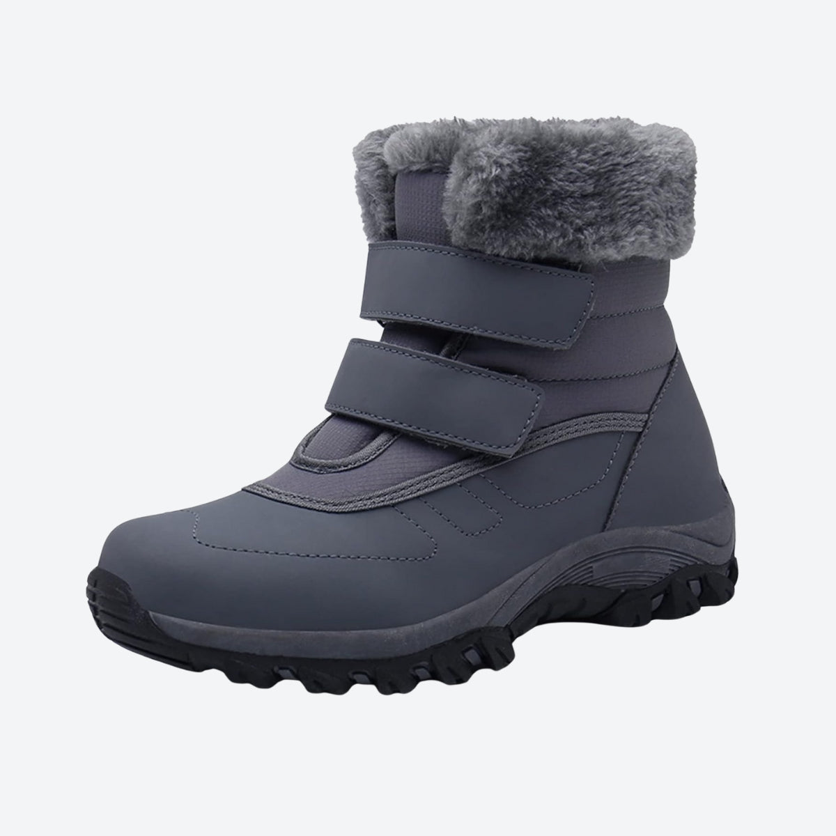 Wasserdichte Outdoor-Wanderstiefel für Damen mit Plüschkragen
