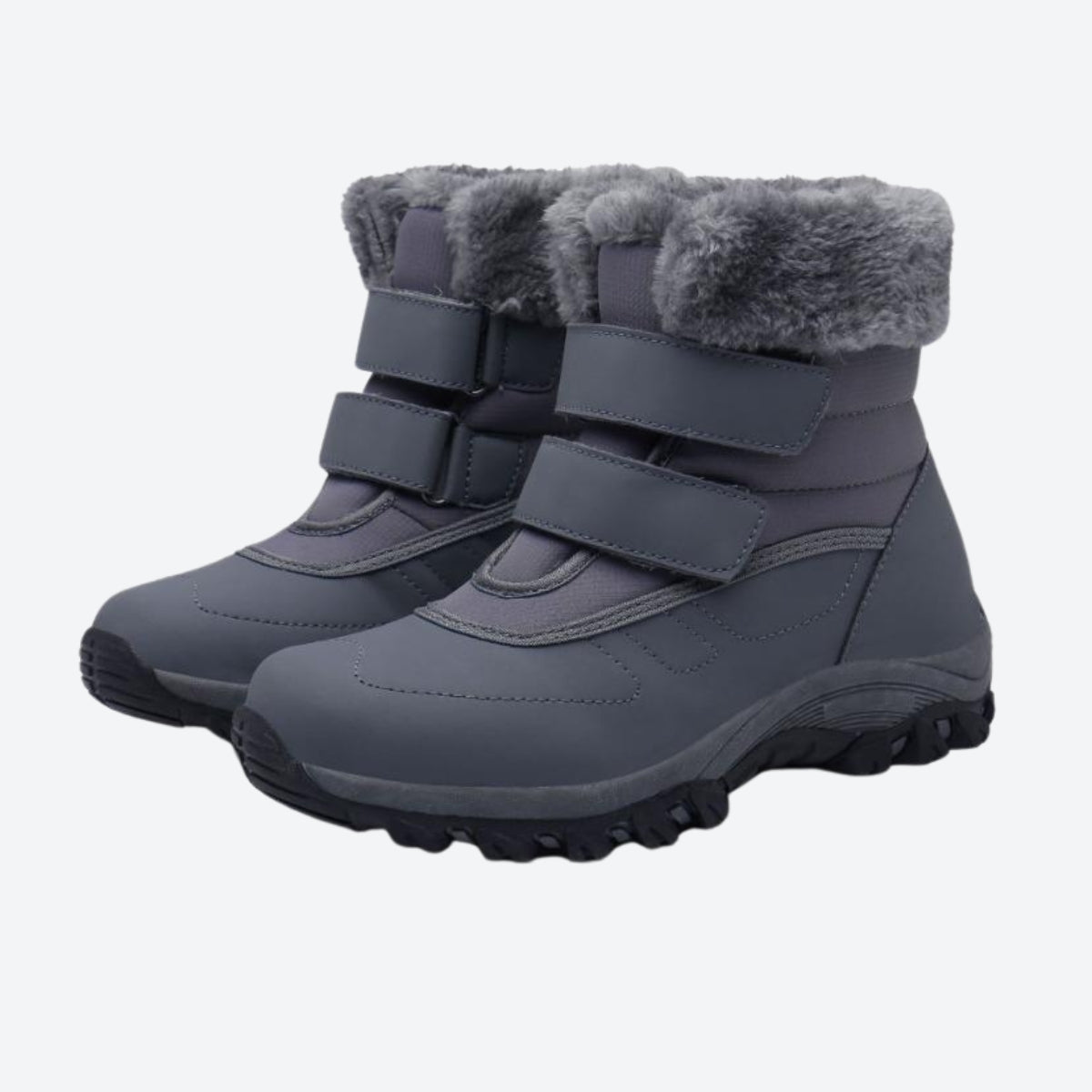 Wasserdichte Outdoor-Wanderstiefel für Damen mit Plüschkragen