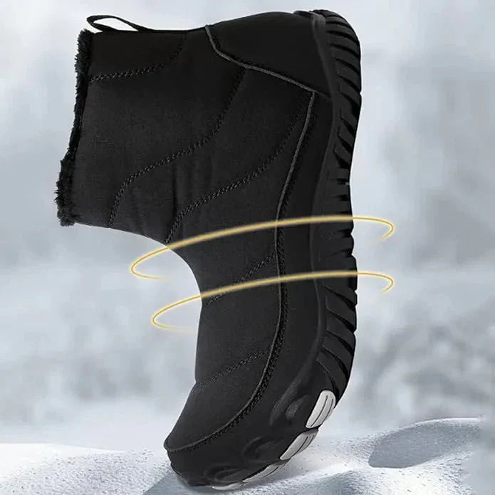 Warme schlichte Schneestiefel für Damen und Herren