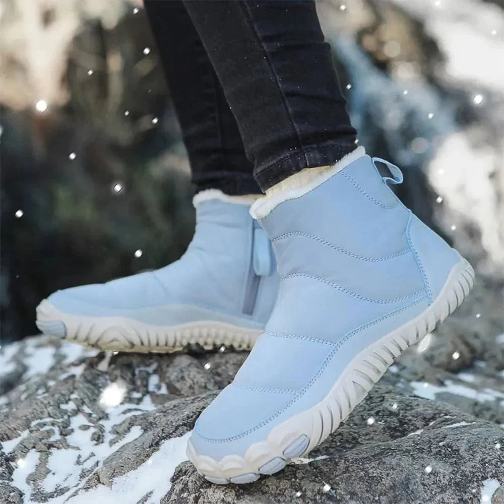 Warme schlichte Schneestiefel für Damen und Herren