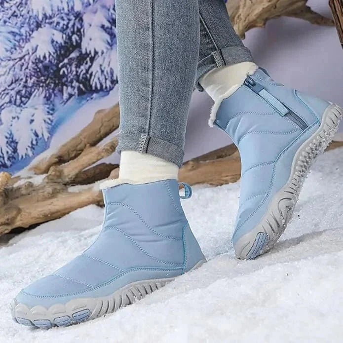 Warme schlichte Schneestiefel für Damen und Herren