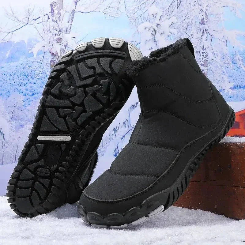 Warme schlichte Schneestiefel für Damen und Herren