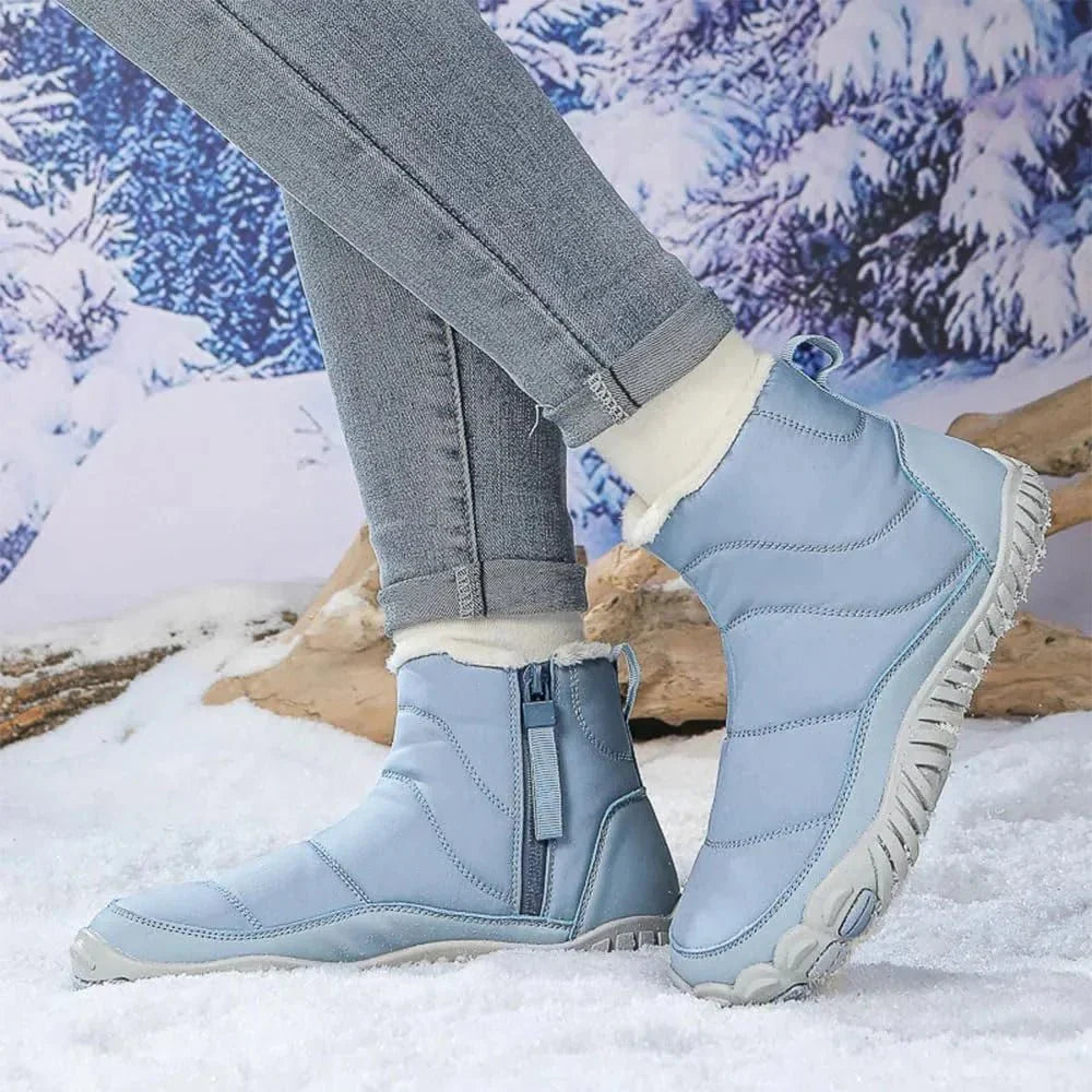 Warme schlichte Schneestiefel für Damen und Herren