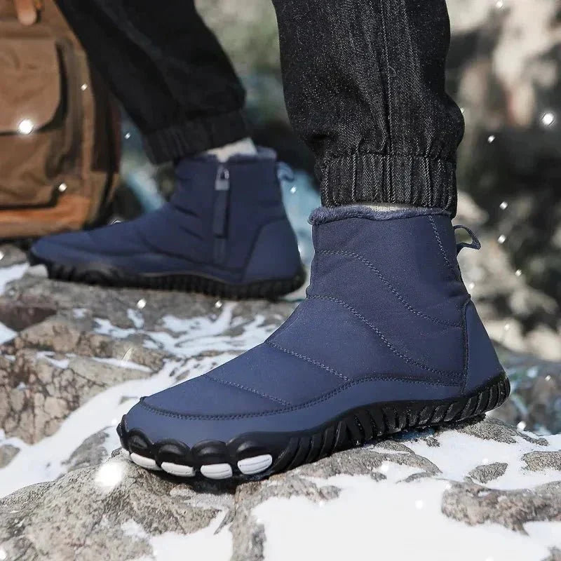 Warme schlichte Schneestiefel für Damen und Herren