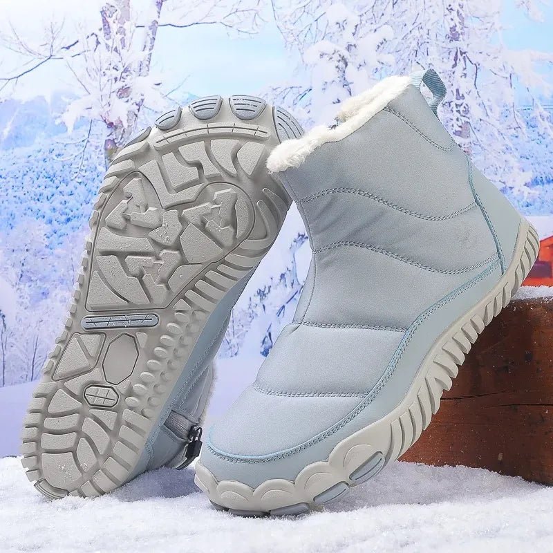 Warme schlichte Schneestiefel für Damen und Herren