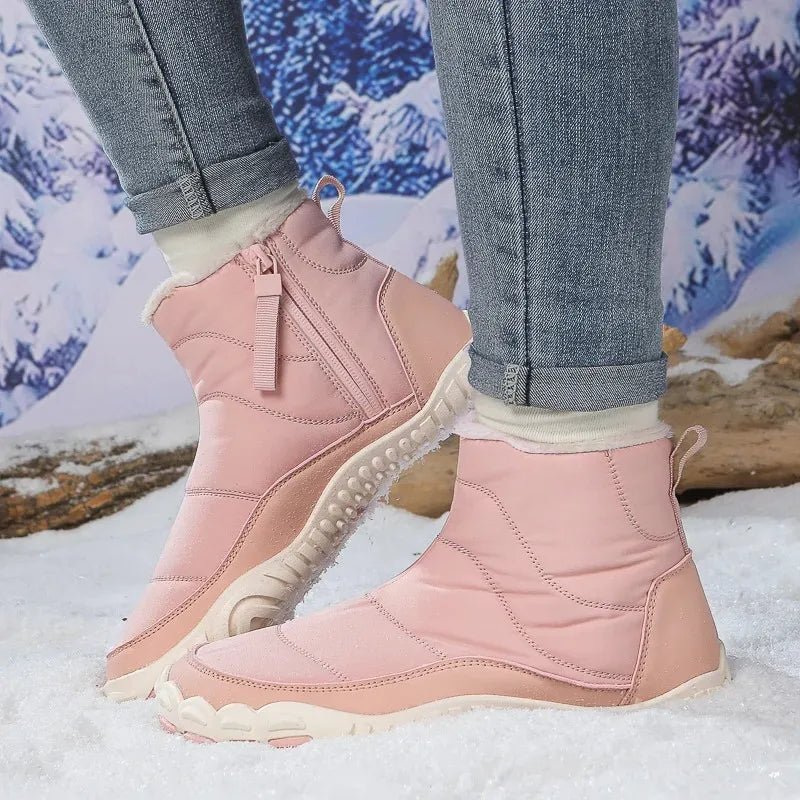 Warme schlichte Schneestiefel für Damen und Herren
