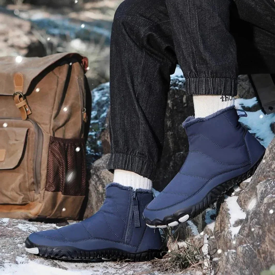 Warme schlichte Schneestiefel für Damen und Herren