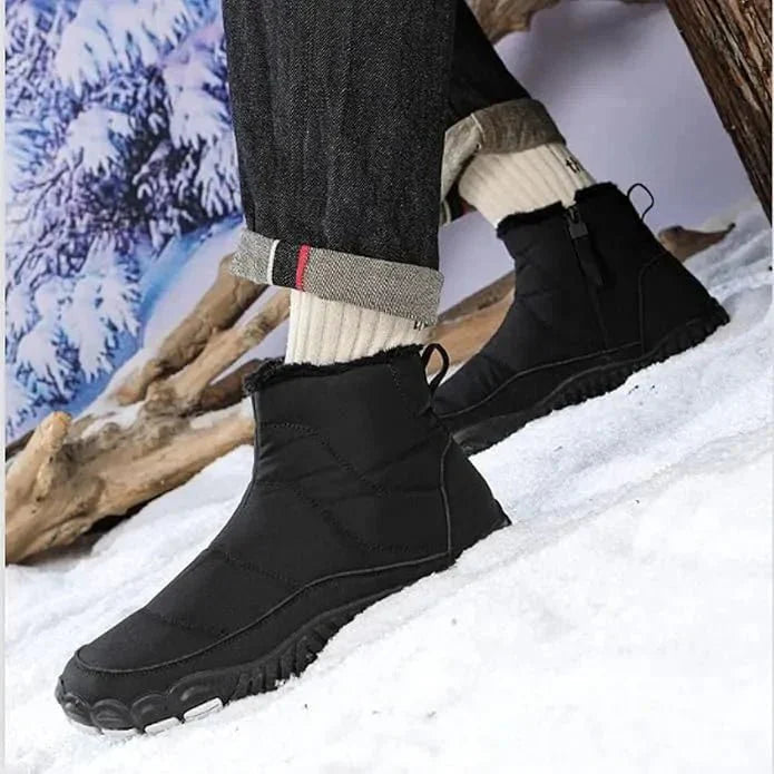 Warme schlichte Schneestiefel für Damen und Herren