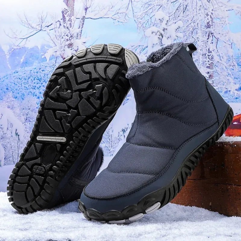 Warme schlichte Schneestiefel für Damen und Herren