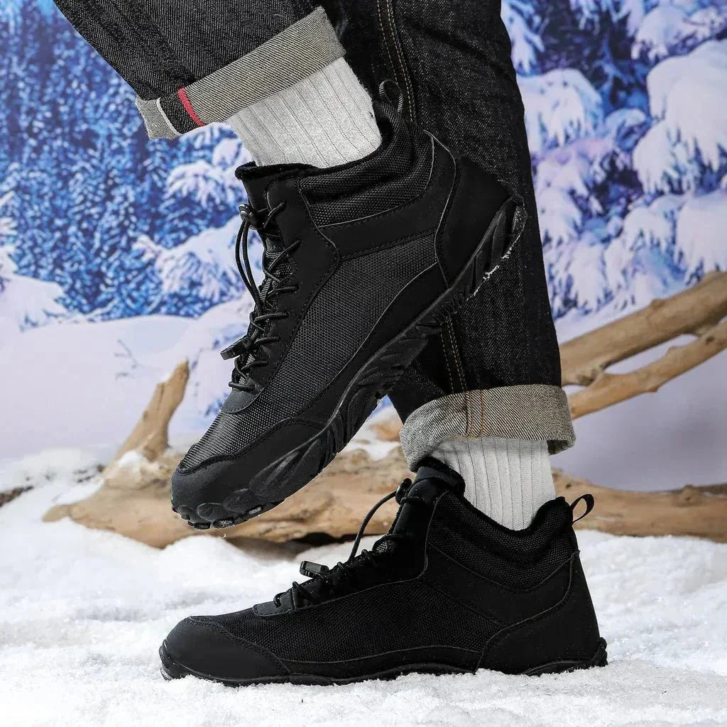 Schneestiefel breite Schuhe zum Wandern Spazierengehen im Freien