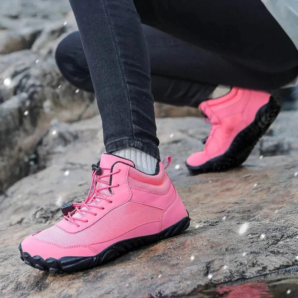 Schneestiefel breite Schuhe zum Wandern Spazierengehen im Freien