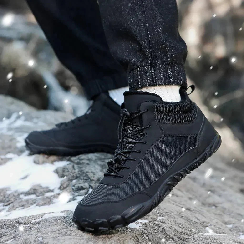 Schneestiefel breite Schuhe zum Wandern Spazierengehen im Freien