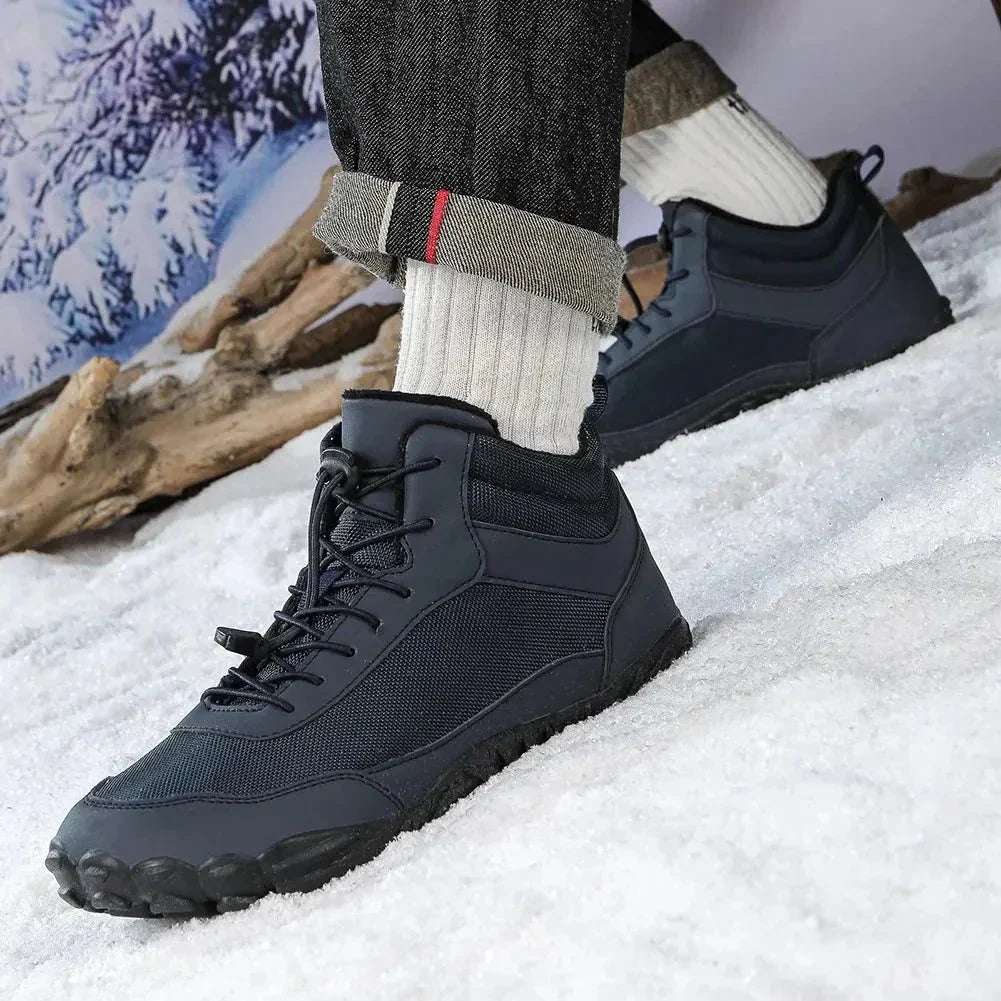 Schneestiefel breite Schuhe zum Wandern Spazierengehen im Freien