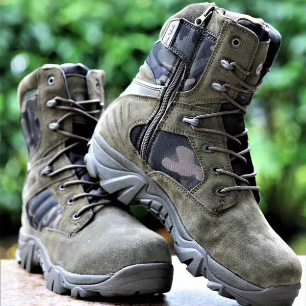 Herren Stiefel - Wasserdichte, Taktische Wanderstiefel für Männer