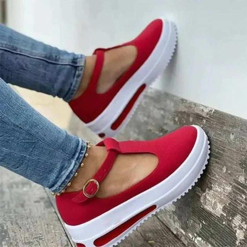Damenschuhe – Orthopädische Halboffene Schuhe