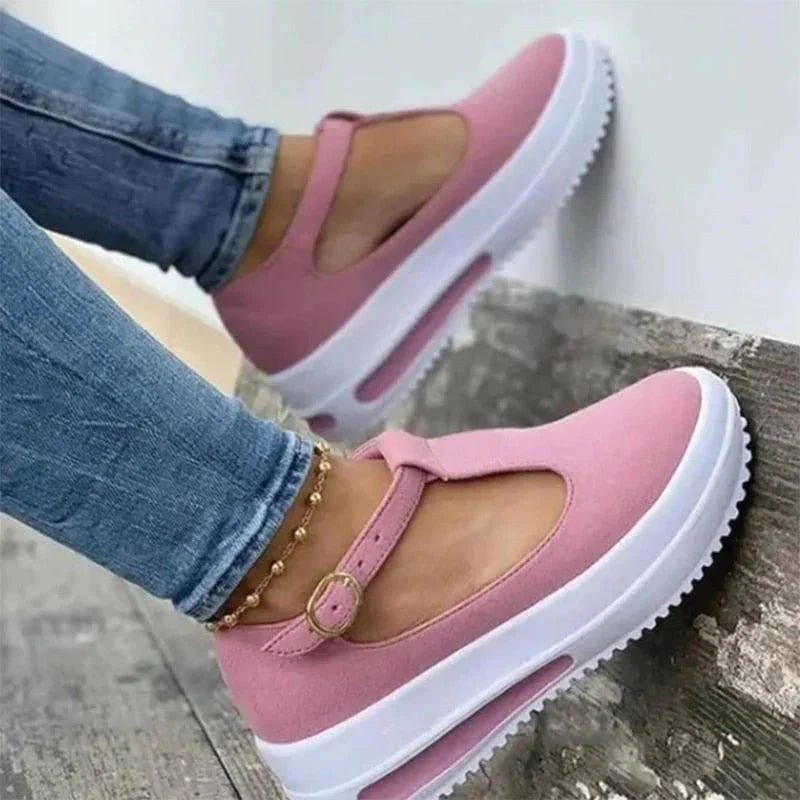 Damenschuhe – Orthopädische Halboffene Schuhe