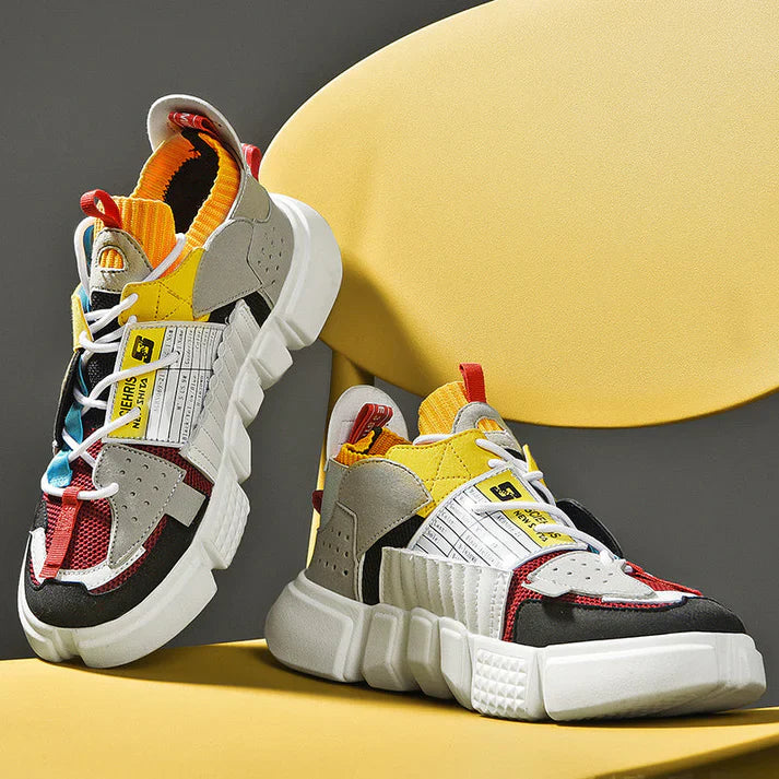 Herrenschuhe - Komfortable Trekking-Sneaker
