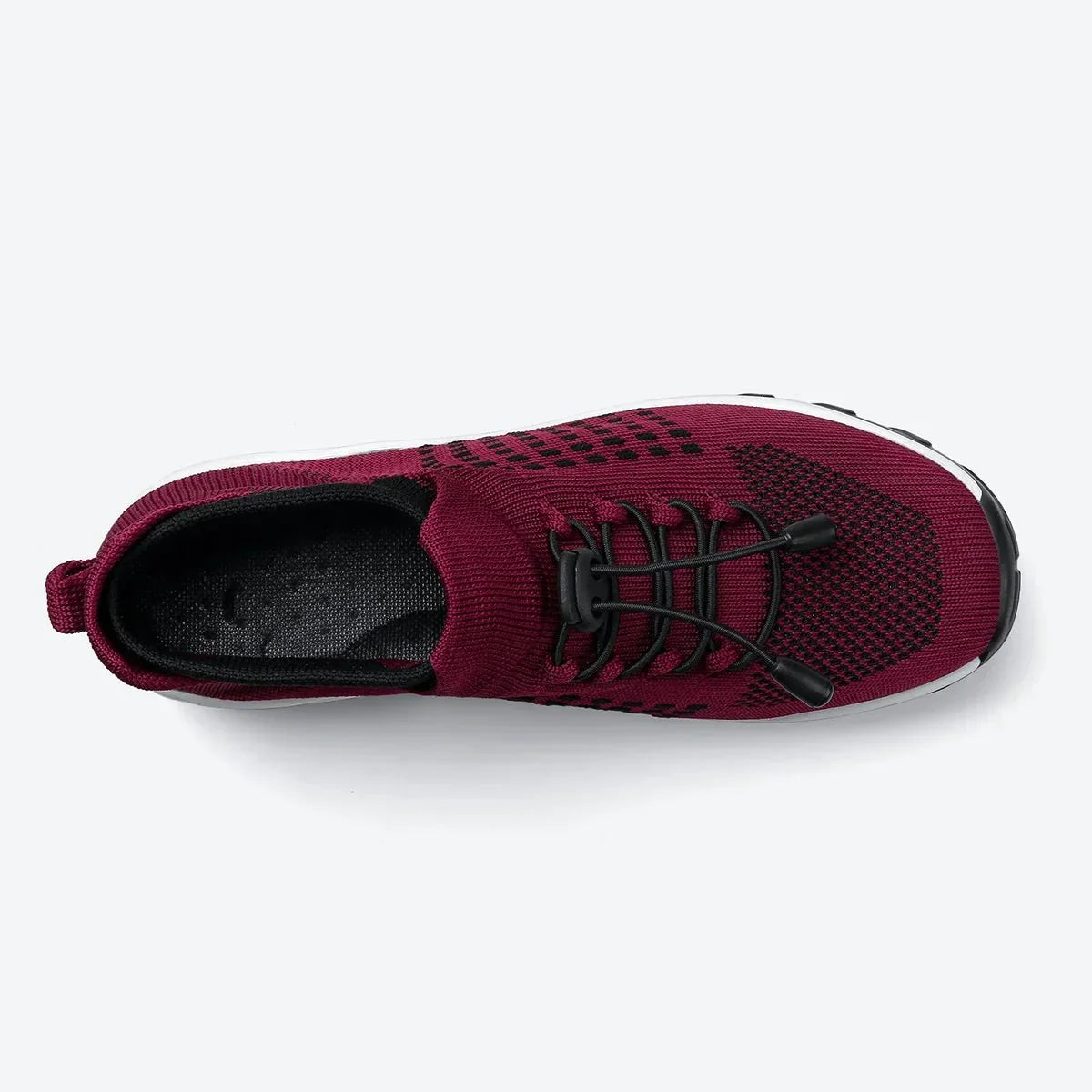 Niedrige Tennisschuhe zum Schnüren mit Luftpolstersohle für mehr Komfort und Halt