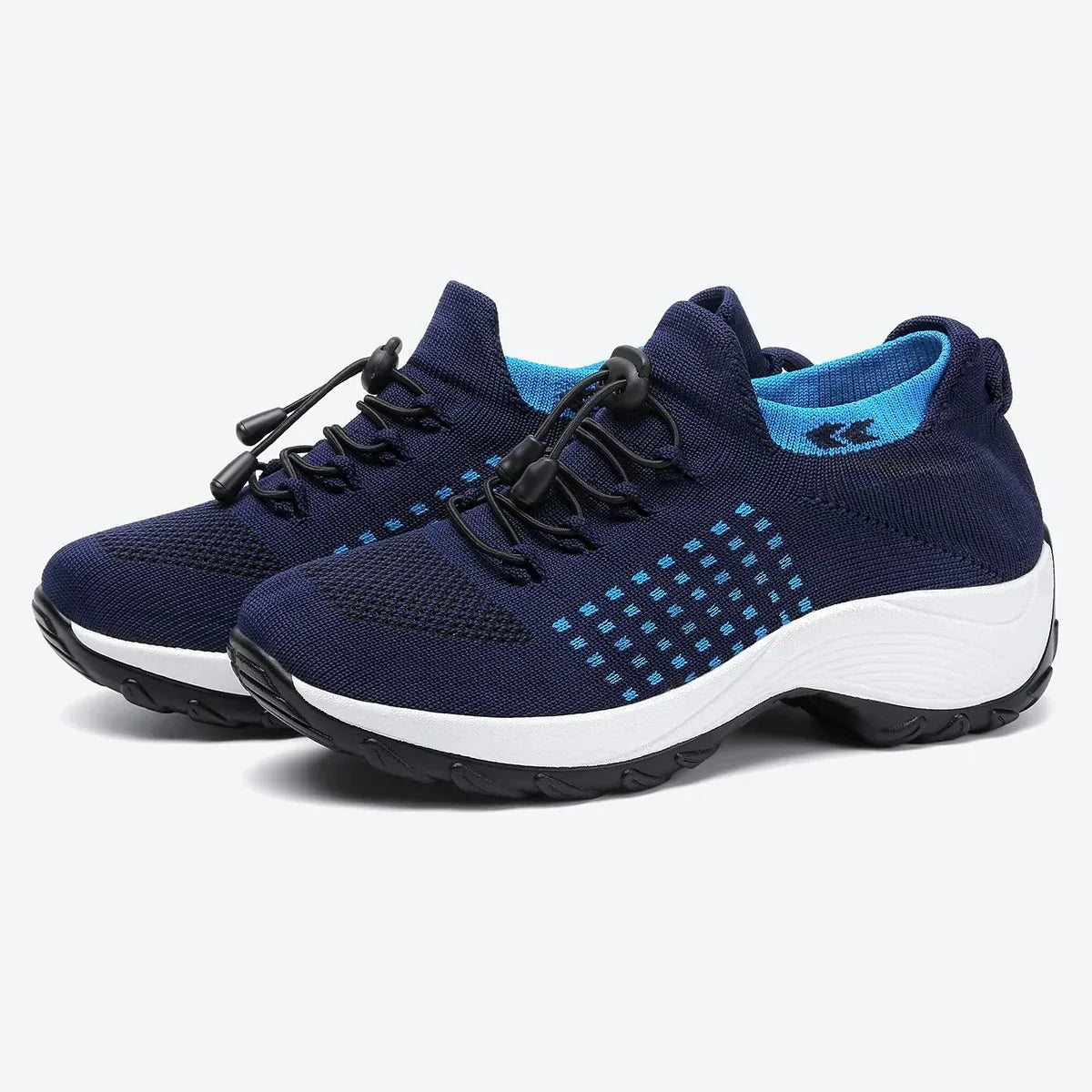 Niedrige Tennisschuhe zum Schnüren mit Luftpolstersohle für mehr Komfort und Halt
