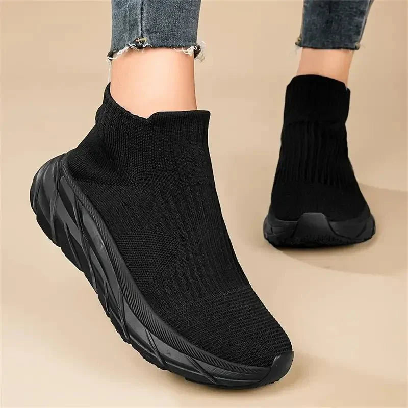 Lässige leichte atmungsaktive Sportschuhe für Damen im Herbst