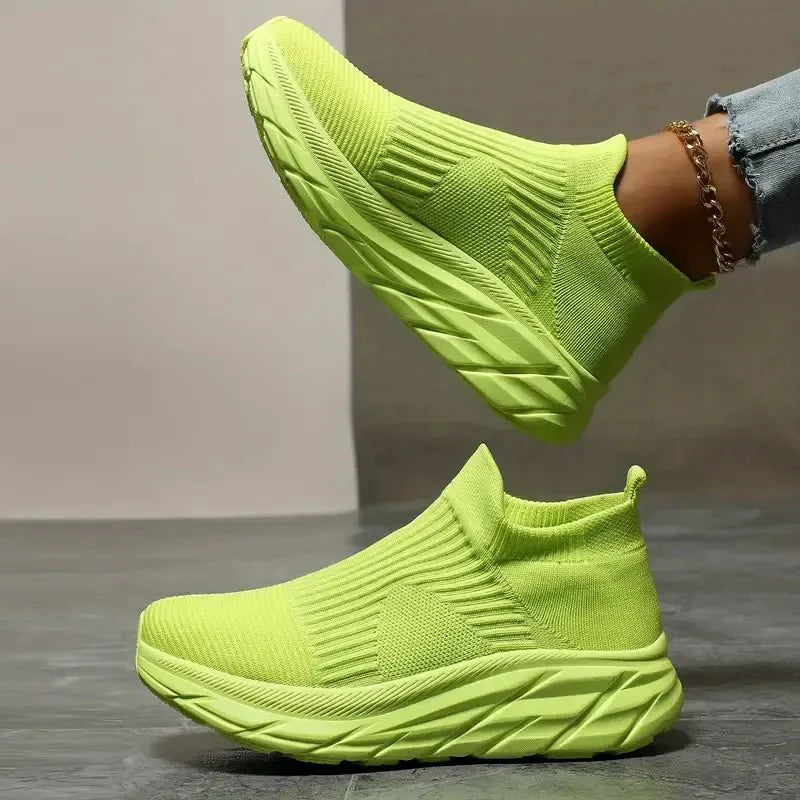 Lässige leichte atmungsaktive Sportschuhe für Damen im Herbst