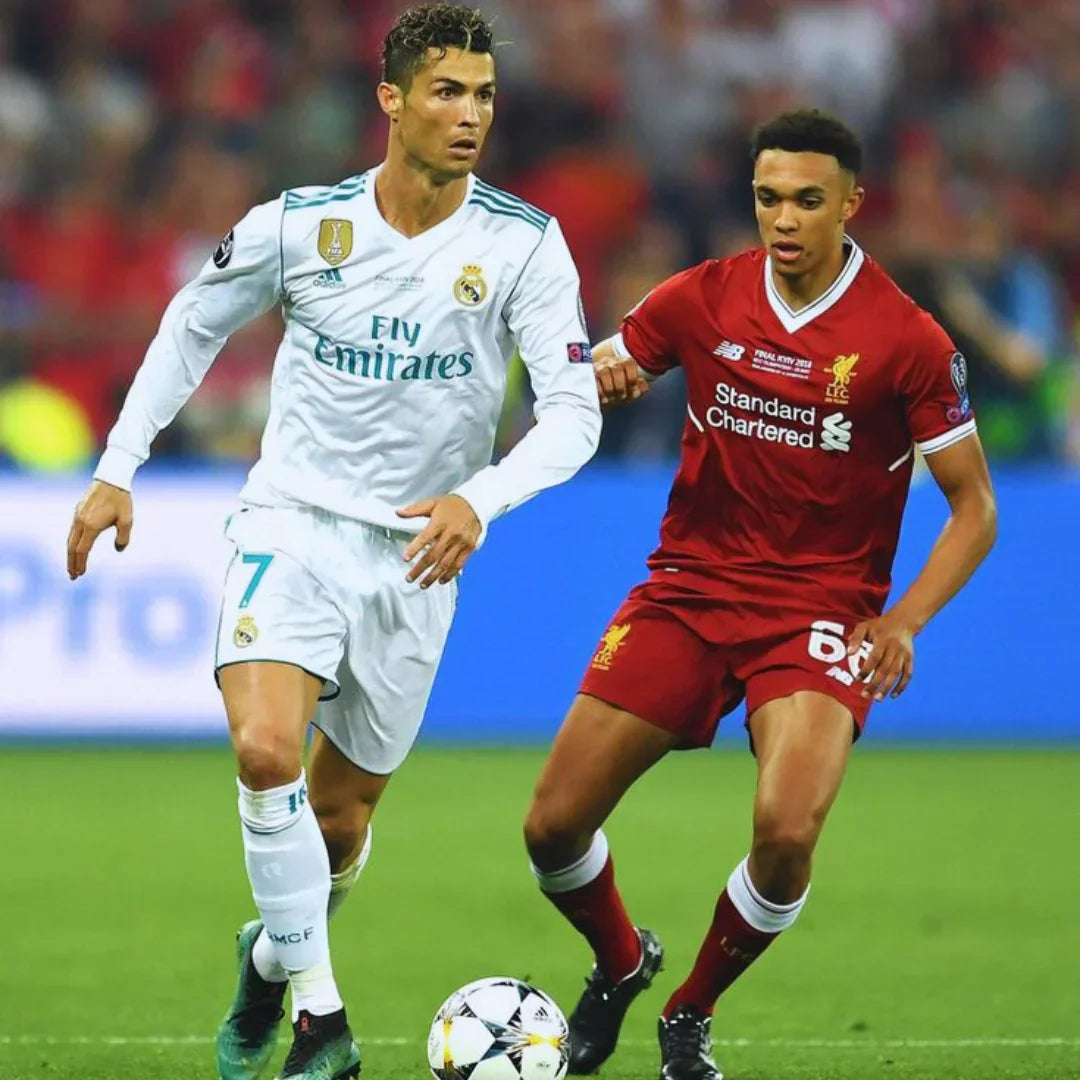 Cristiano Ronaldo CR7 Real Madrid Long Home Jersey 2018