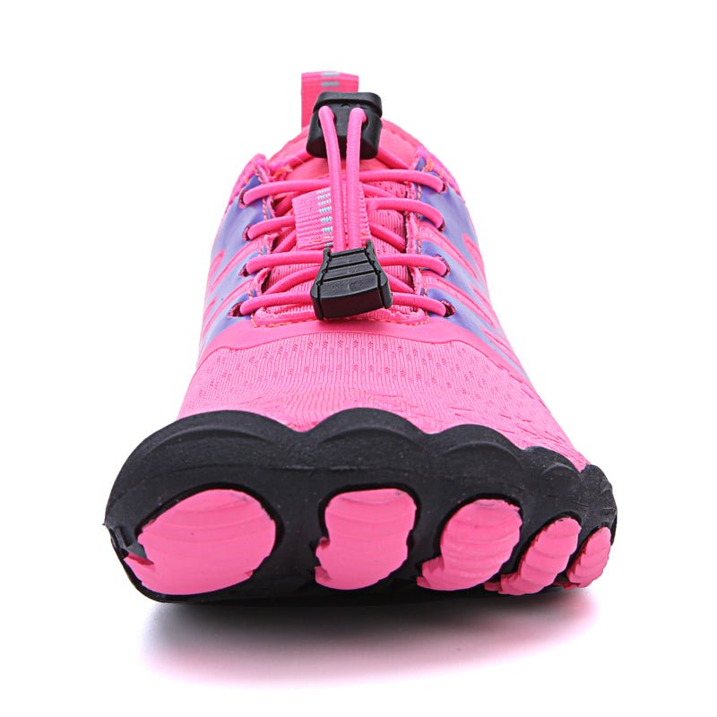 Rosarote universelle rutschfeste Barfuß-Orthopädieschuhe