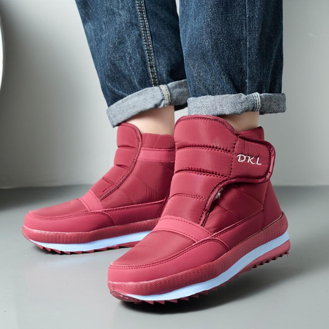 Wasserdichte Anti-Rutsch-Stiefel Schneestiefel für Damen