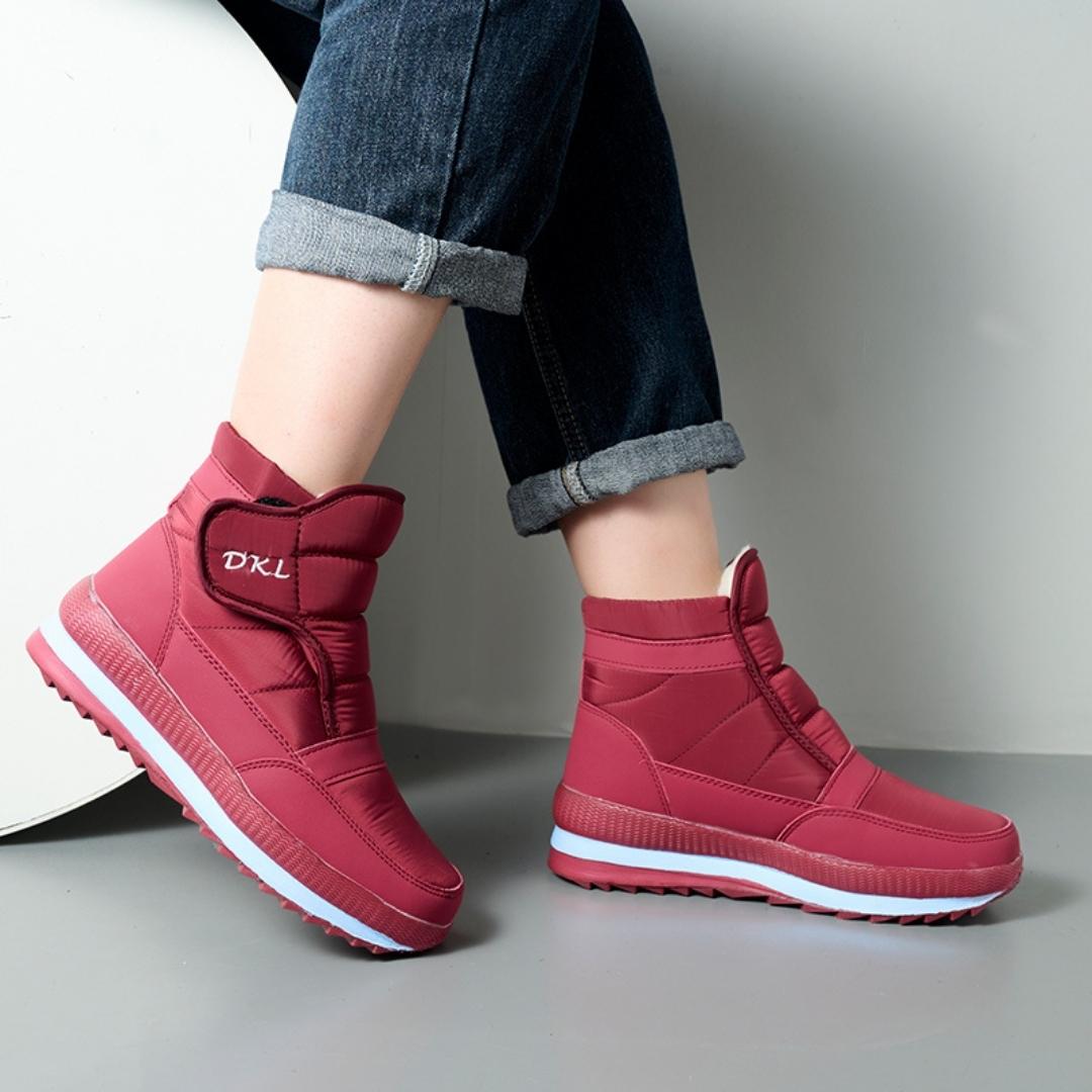 Wasserdichte Anti-Rutsch-Stiefel Schneestiefel für Damen