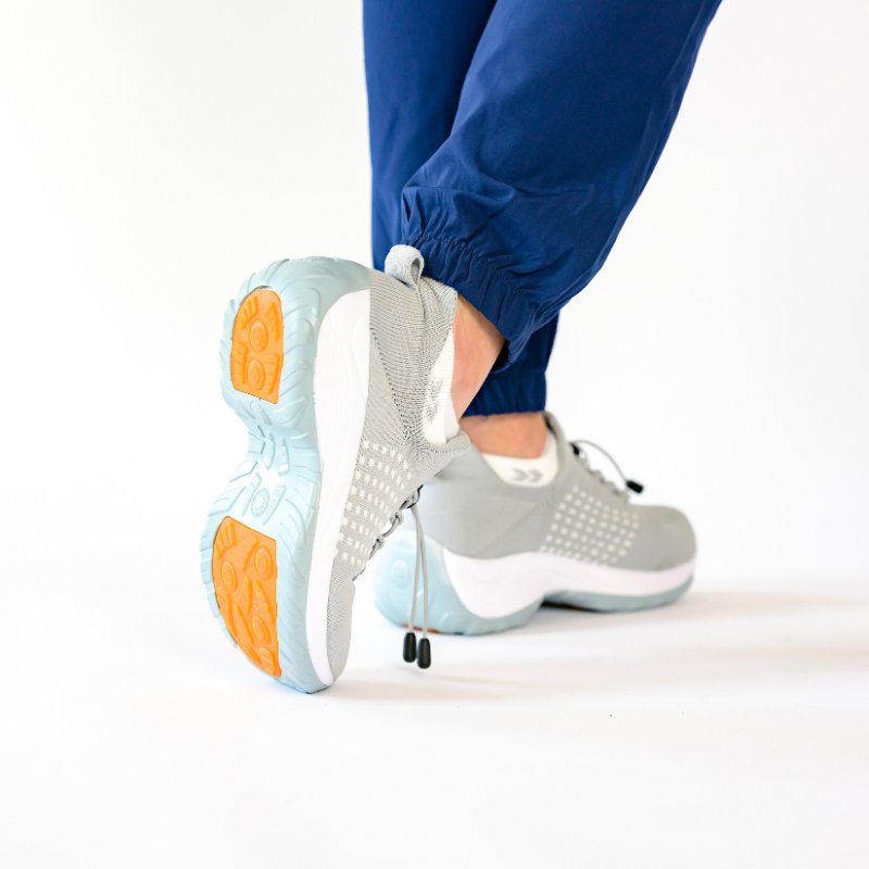 Orthopädische Schuhe mit Stretch-Kissen - Weiß