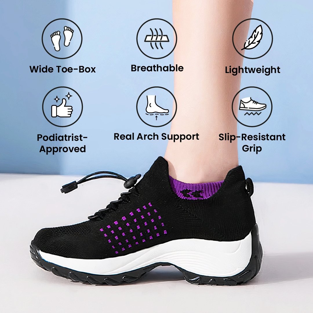 Orthopädische Schuhe mit Stretch-Polsterung – Linderung von Fußschmerzen