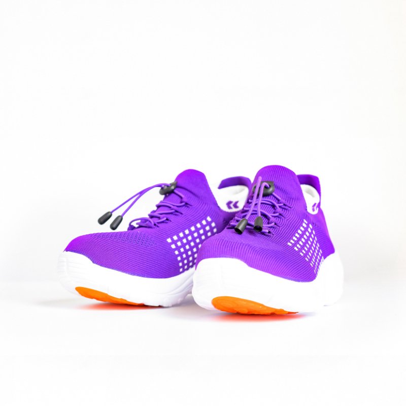 Orthopädische Schuhe mit Stretch-Kissen - Fuchsia Lila
