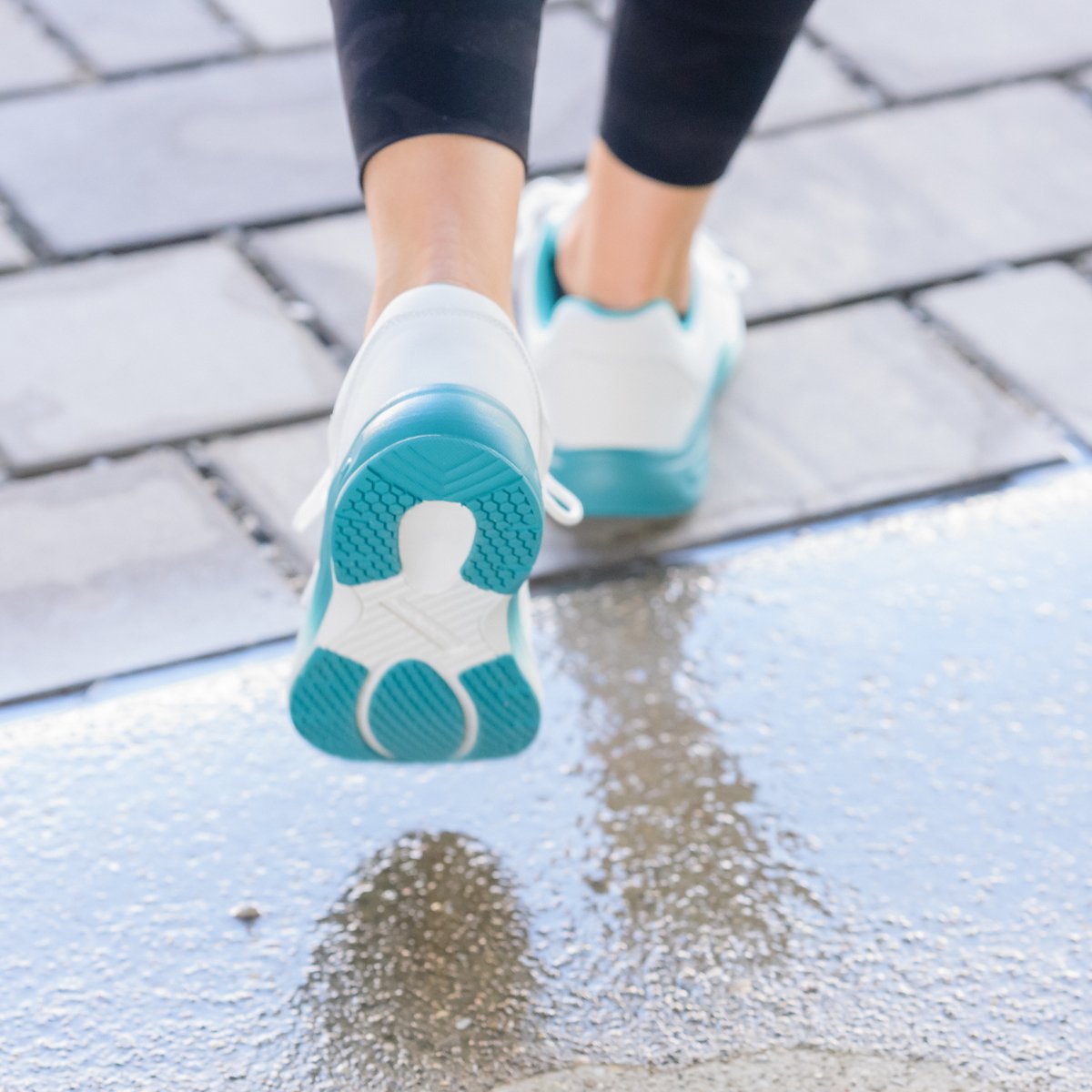 Stride Cushion Orthopädische Schuhe - Türkis