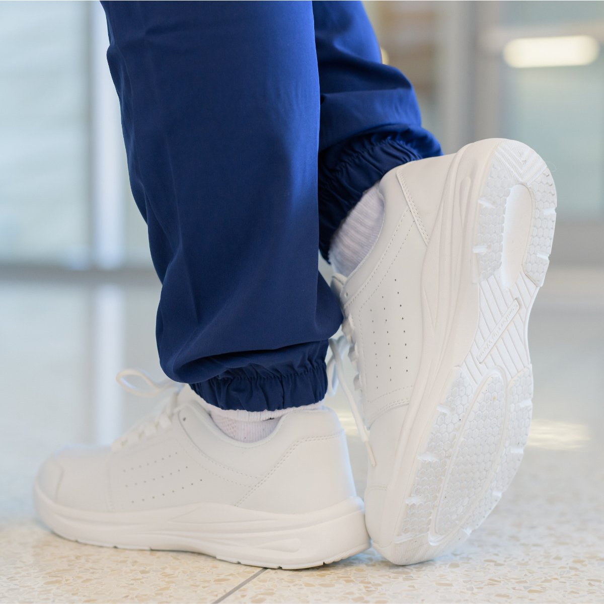 Stride Cushion Orthopädische Schuhe - Weiß